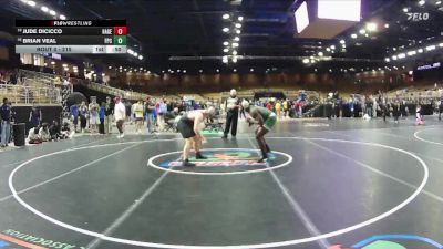 215 lbs Cons. Round 2 - Jude Dicicco, Hagerty vs Brian Veal, Flagler Palm Coast