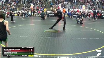 46 lbs Cons. Round 2 - Colt Belanger, Plainwell WC vs Marco Baltodano, Mat Psychos