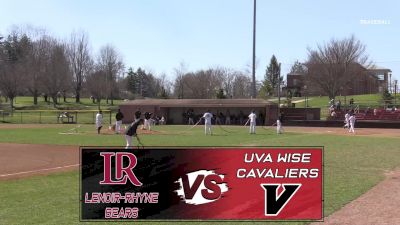 Replay: Lenoir-Rhyne vs UVA Wise | Apr 2 @ 1 PM