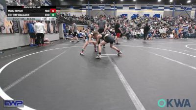 88 lbs Quarterfinal - Max Miner, Prodigy Elite Wrestling vs Cohen Wallace, Kingfisher YellowJackets