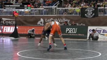 157 lbs 3rd Place - Cade Wirnsberger, Bucknell vs Jonathan Ley, Navy