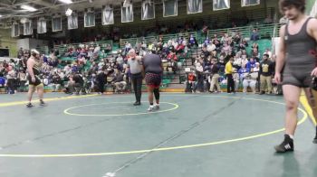 285 lbs Champ. Round 2 - Brycen Dunlap, Monroeville vs Jerricho Williams, Colerain