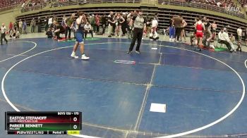 175 lbs Semifinal - Easton Stefanoff, Delta Wrestling Club vs Parker Bennett, Millard
