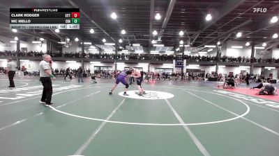 285Yellow lbs Rr Rnd 1 - Clark Rodger, Little Falls vs Nic Mello, Cba