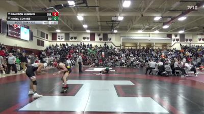 120 lbs Cons. Round 2 - Angel Cortes, Clarion-Goldfield-Dows vs Braxton Hummel, Carlisle