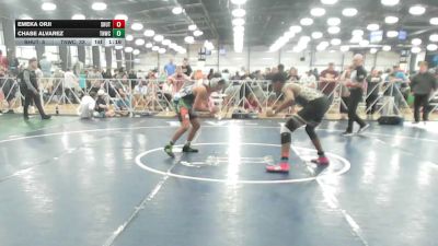 160 lbs Rr Rnd 3 - Emeka Orji, Team Shutt Whittaker - HSB vs Chase Alvarez, TNWC Black - HSB