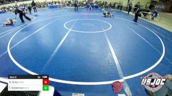 61 lbs Round Of 32 - Nolan Gray, North Desoto Wrestling Academy vs Tyson Dickerson, Blue Devil Wrestling