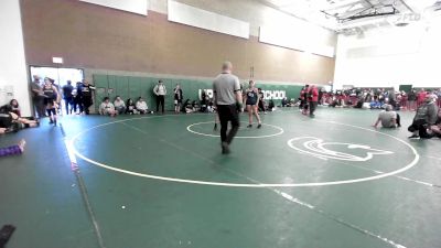 131 lbs Round Of 32 - Mia Castro, La Quinta vs Erika Montes, Aliso Niguel