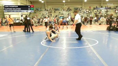 220 lbs Consi Of 8 #2 - Luke Thompson, GA vs Clifford Williford, GA