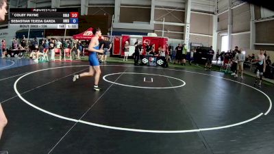 126 lbs Cons. Round 2 - Jasiyah Chapa Galvan, California vs Logan Tracy, Nevada