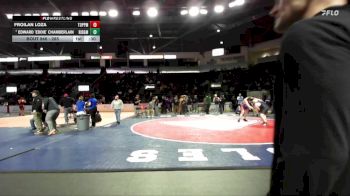 285 lbs Cons. Round 2 - Edward `Eddie` Chamberlain, Ridgefield vs Froilan Loza, Toppenish