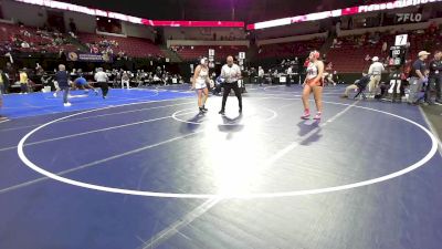 190 lbs Consi Of 8 #1 - Evelyn Vargas, Merced vs Andrea Ramirez, Valencia Placentia