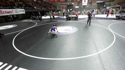 85 lbs 1st Place Match - Julian Palafox, Southwest Stallions Wrestling Club vs Allan Mandujano