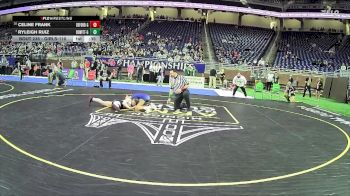 Girls-110 lbs Cons. Round 2 - Celine Frank, Oxford Hs Girls vs Ryleigh Ruiz, DeWitt Hs Girls