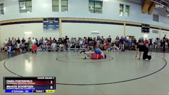 138 lbs Champ. Round 2 - Owen Porterfield, Contenders Wrestling Academy vs Brason Schortgen, Madman Wrestling Academy LLC
