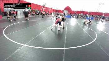 250-264 lbs Round 3 - Andrew Ebert, Reedsburg vs Maclin Limb, Cameron