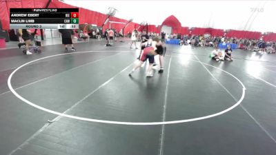 250-264 lbs Round 3 - Andrew Ebert, Reedsburg vs Maclin Limb, Cameron
