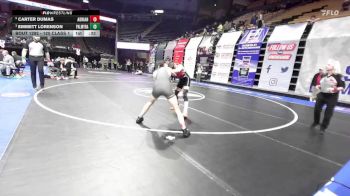 120 Class 1 lbs Cons. Round 3 - Carter Dumas, Adrian vs Emmett Lorenson, Palmyra