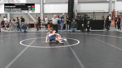 73 lbs Cons. Quarters - Faith McCoy, Clearwater Valley Wrestling Club vs Molly Allenbaugh, Ellensburg Wrestling Club