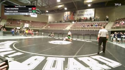 2A 120 lbs Cons. Round 1 - Kelson Huss, St Joseph vs Cru Chapman, North Sevier