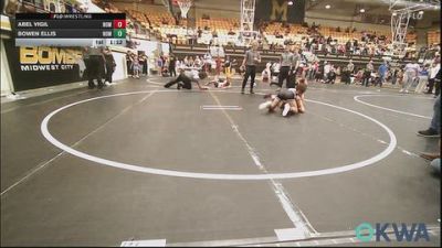 100-105 lbs Rr Rnd 1 - Abel Vigil, Team Nomad vs Bowen Ellis, Team Nomad