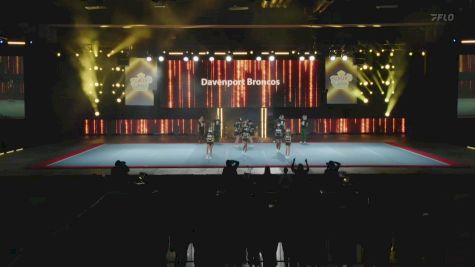 Davenport Broncos [2025 Show Cheer 1 - Jr. Pee Wee - Small] 2025 Pop Warner National Cheer & Dance Championship