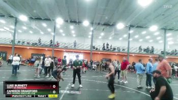 105 lbs 1st Place Match - Cameron Drakeford, West Wateree Wrestling Club vs Luke Burnett, Ninety Six Wrestling