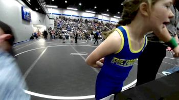 64 lbs Consi Of 8 #1 - Laython Eichman, Elgin Wrestling vs Nora Stark, Piedmont