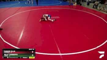 84 lbs Finals (8 Team) - Parker Ellis, Chatfield vs Riley Harberts, Adrian