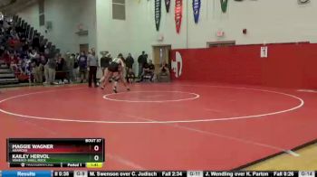 Round 1 - Kailey Hervol, Waverly-Shell Rock vs Maggie Wagner, Anamosa