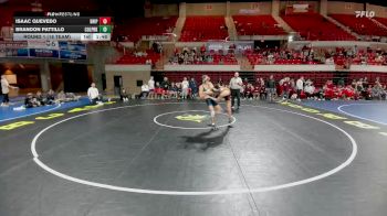 126 lbs Round 1 (16 Team) - Brandon Pattillo, Conroe Woodlands College Park vs Isaac Quevedo, Dripping Springs