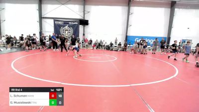 60 lbs Rr Rnd 4 - Lucas Schuman, Mat Assassins K8 A vs Geno Musiolowski, Triumph Black