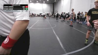 113 lbs Round 3 (6 Team) - James Lemmis, South Side WC Blue vs Ryder Linker, Steller Trained Greedo