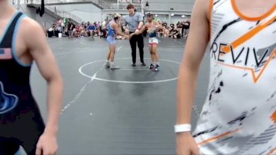 96 lbs Round 4 (6 Team) - Nelson Villafane, Mat Assassins Black vs Kayden Sherwood, Revival Legacy