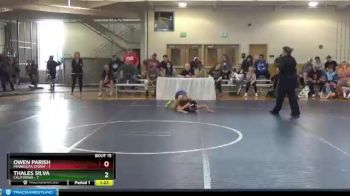 71 lbs 2nd Place Match (8 Team) - Owen Parish, Minnesota Storm vs Thales Silva, California