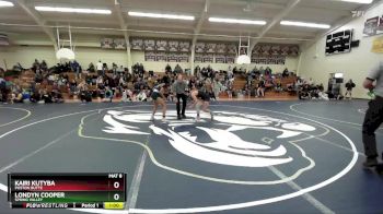 114 lbs 5th Place Match - Londyn Cooper, Spring Valley vs Kairi Kutyba, Poston Butte