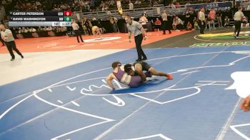 Quarterfinal - Carter Peterson, Grand Island vs David Washington, Millard West