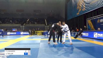 FELIPE LINHARES ARRUDA vs JOHN TAYLOR COMBS 2019 Pan Jiu-Jitsu IBJJF Championship