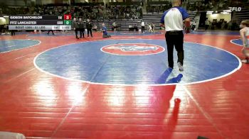 81 lbs Quarterfinal - Gideon Batchelor, The Storm Wrestling Center vs Fitz Lancaster, Georgia