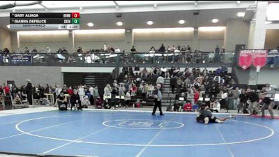 138 lbs Semifinal - Gaby Aliaga, Greenwich vs Gianna DeFelice, Cheshire
