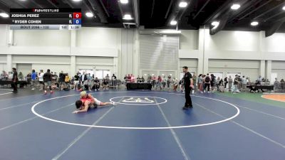 132 lbs Quarters - Joshua Perez, FL vs Ryder Cohen, FL