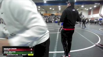 120 lbs 1st Place Match - Rocklin Zinkin, Buchanan vs Sean Willcox, St John Bosco