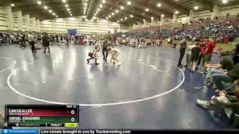 95 lbs Semis & Wb (16 Team) - Diesel Knudsen, Fremont vs Lincoln Lee, Westlake White
