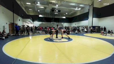 140 lbs Cons. Round 3 - Ethan Villagran, Centennial Corona vs Alexander Velasquez Lopez, Hill Crest HS