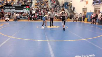 138 lbs Cons. Round 1 - Jeron Sutton, Buffalo vs Steven Reece, Wheatland