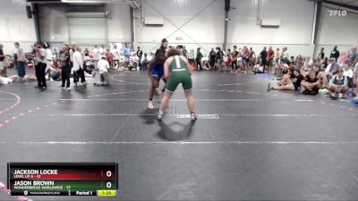 285 lbs Semis (4 Team) - Jason Brown, WonderBread Worldwide vs Jackson Locke, Level Up A