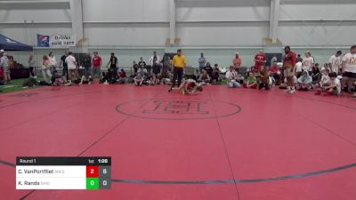 80 lbs Round 1 - Chase VanPortfliet, Ares W.C. (MI) vs Kayden Rands, Ohio Gold 24K