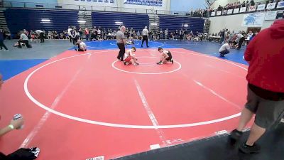 103 lbs Round Of 16 - Cody Meyers, Dover Pirates Wrestling Club vs Tanner Burnsed, Searcy Youth Wrestling Club