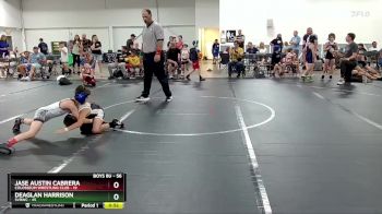 56 lbs Semifinal - Jase Austin Cabrera, Colosseum Wrestling Club vs Deaglan Harrison, SVRWC