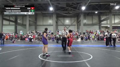 235 lbs Round 1 - Alana Musgrove, Ark City vs Nova Rodriguez, Ellsworth County Kids Wrestling